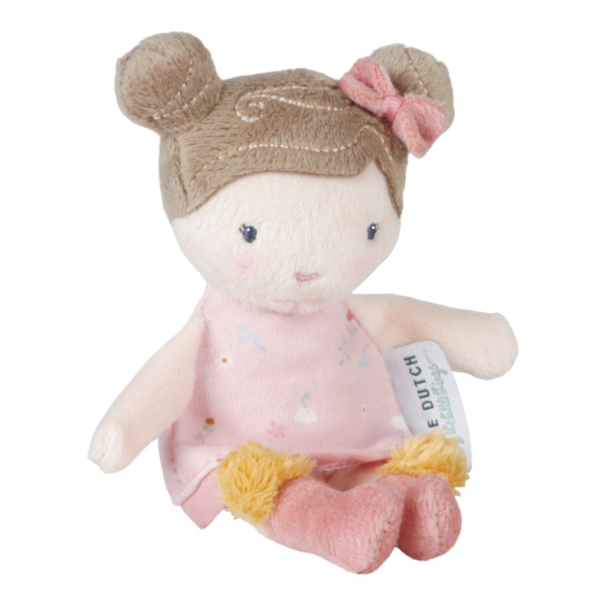 Mini Kuschelpuppe "Rosa" von Little Dutch, 10cm