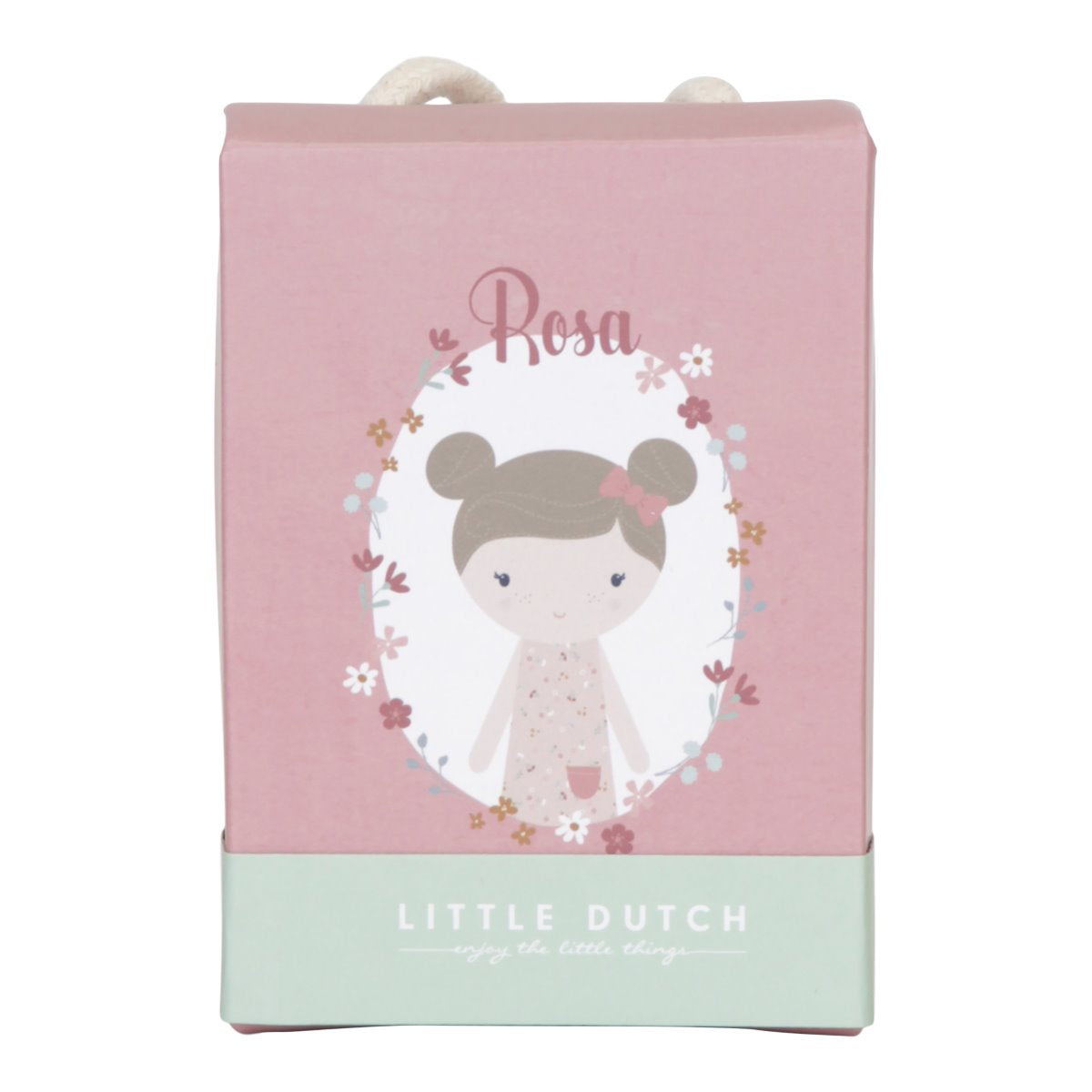 Mini Kuschelpuppe "Rosa" von Little Dutch, 10cm