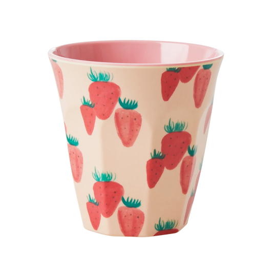 Becher "Erdbeeren", Medium