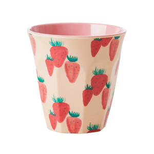 Becher "Erdbeeren", Medium