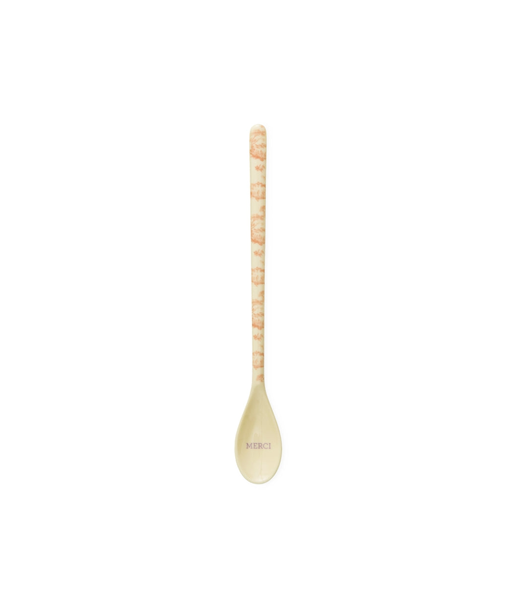 Grote Latte Lepel met "Toile de Rice" motief van Rice