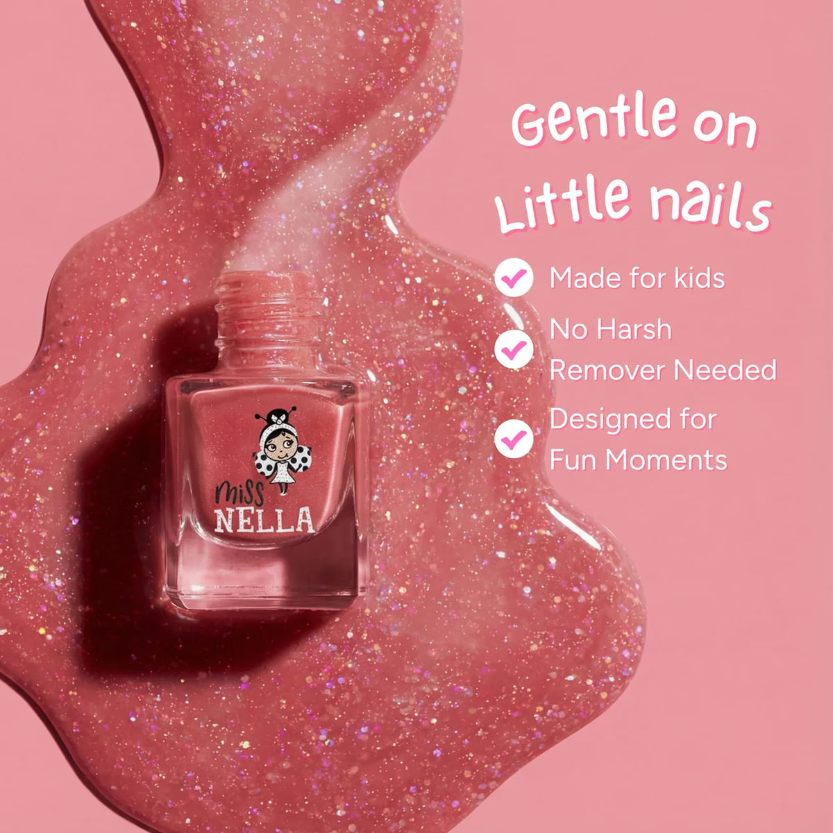 Miss Nella Kindernagellack "Sugar Hugs"