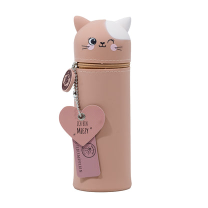 Katze "Miezy" Federmäppchen aus Silikon