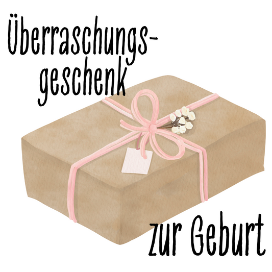 Individuelles Überraschungsgeschenk zur Geburt