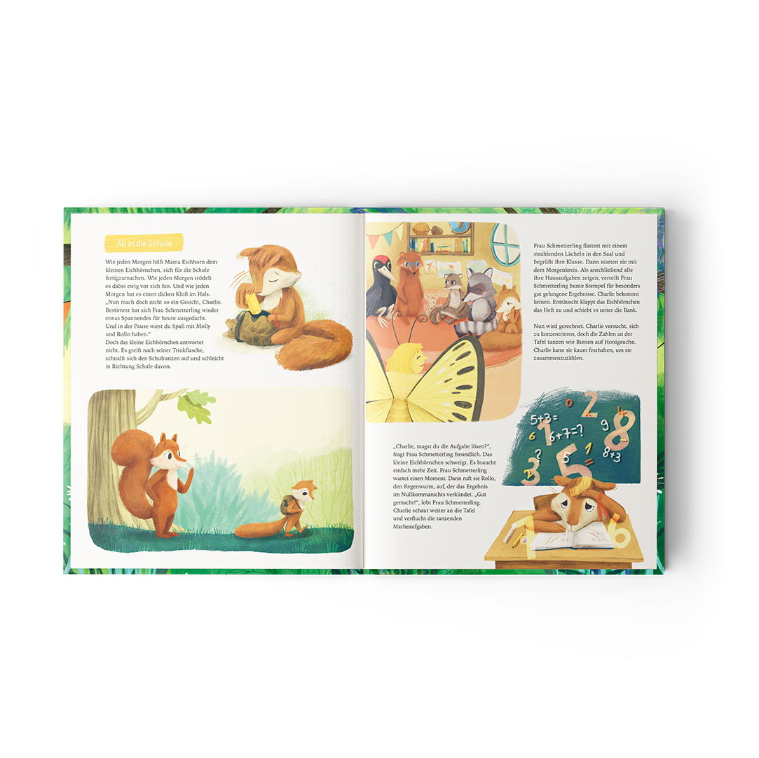 "Charlie und der Mutmachwald" - Kinderbuch aus dem Jupitermond Verlag