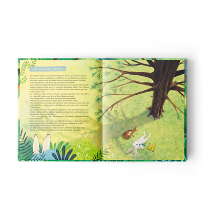 "Charlie und der Mutmachwald" - Kinderbuch aus dem Jupitermond Verlag