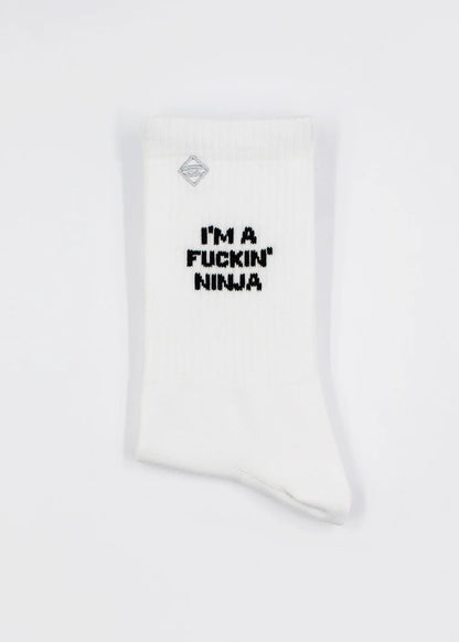 Tennissocken "I´m a Ninja" von J. Clay für Frauen und Männer