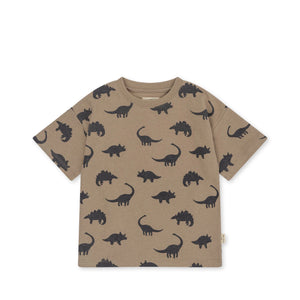 T-Shirt mit Dinosaurier-Motiv von Konges Slojd