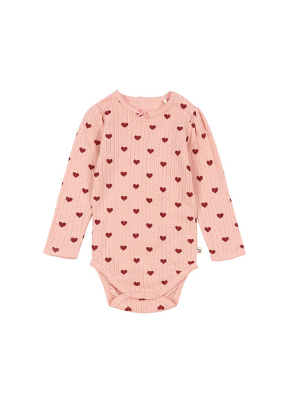 Minnie Body "Amour Rouge" von Konges Slojd mit Herz-Motiv