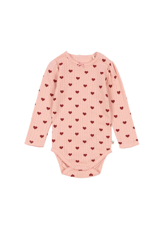 Minnie Body "Amour Rouge" von Konges Slojd mit Herz-Motiv