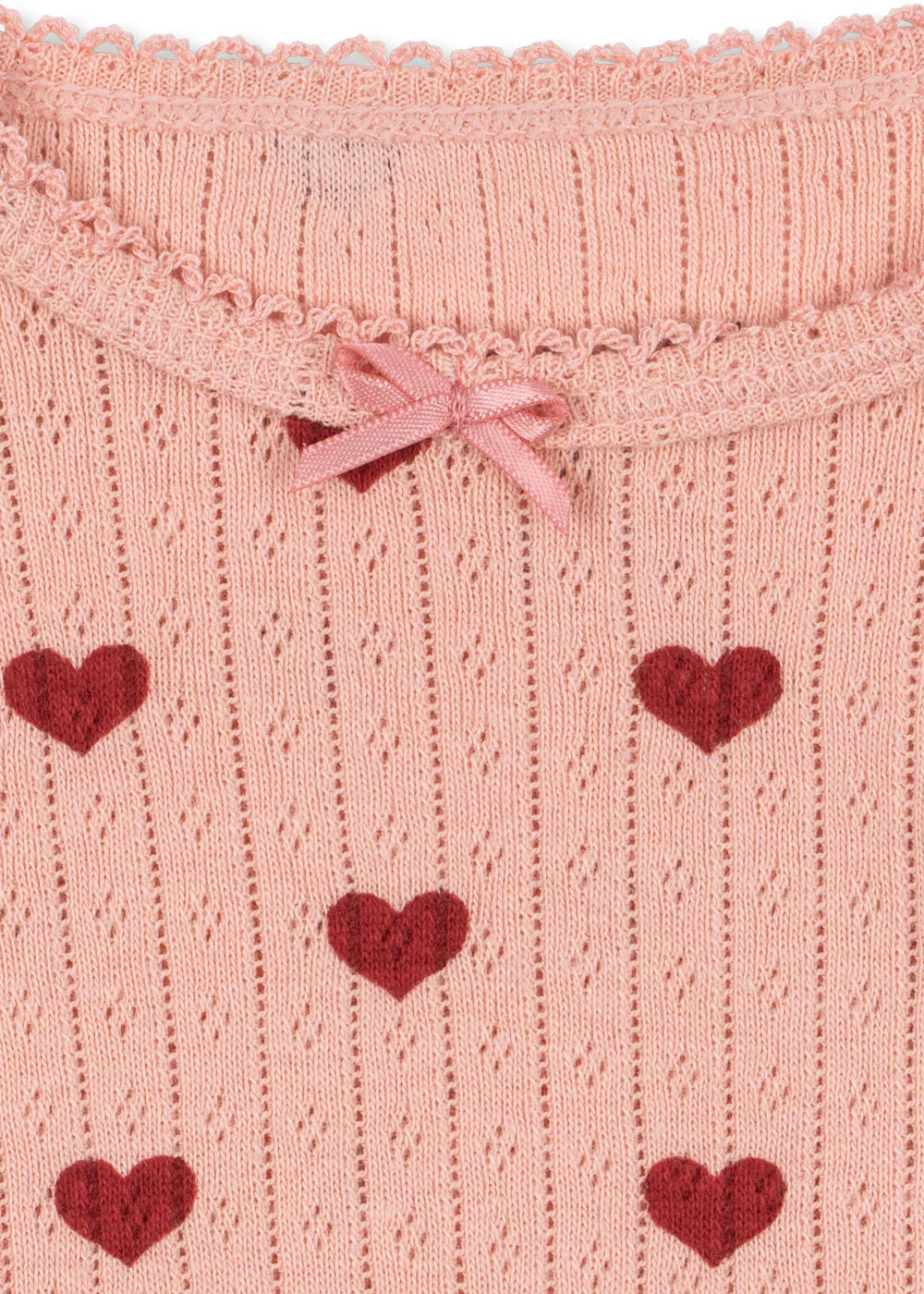 Minnie Body "Amour Rouge" von Konges Slojd mit Herz-Motiv