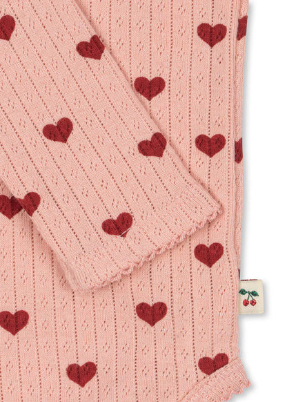 Minnie Body "Amour Rouge" von Konges Slojd mit Herz-Motiv