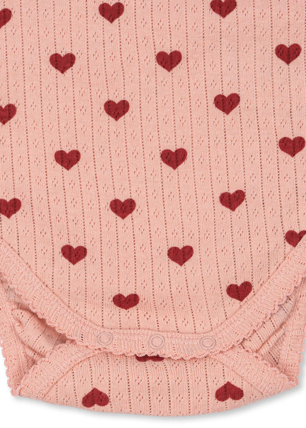 Minnie Body "Amour Rouge" von Konges Slojd mit Herz-Motiv