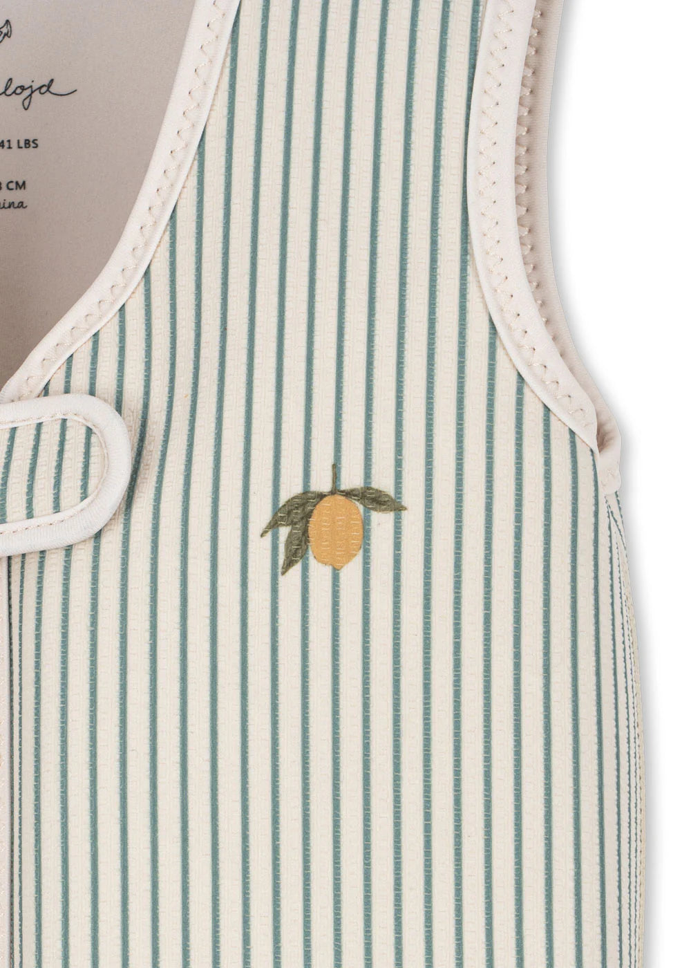 Schwimmweste "Tea Stripe" mit Streifen von Konges Slojd