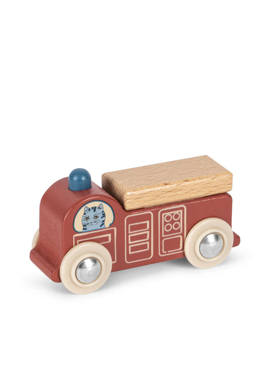 Kleines Feuerwehr-Auto von Konges Slojd, ca. 7cm
