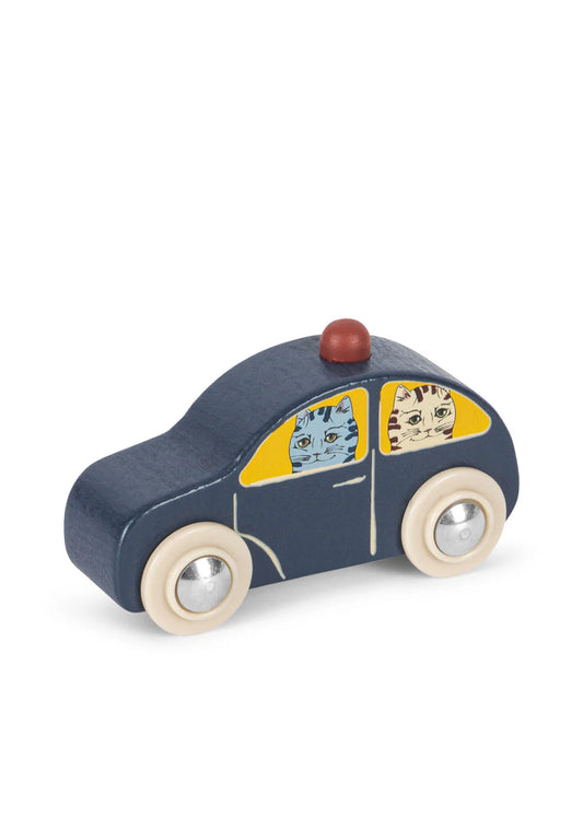 Kleines Polizei-Auto von Konges Slojd, ca. 7cm