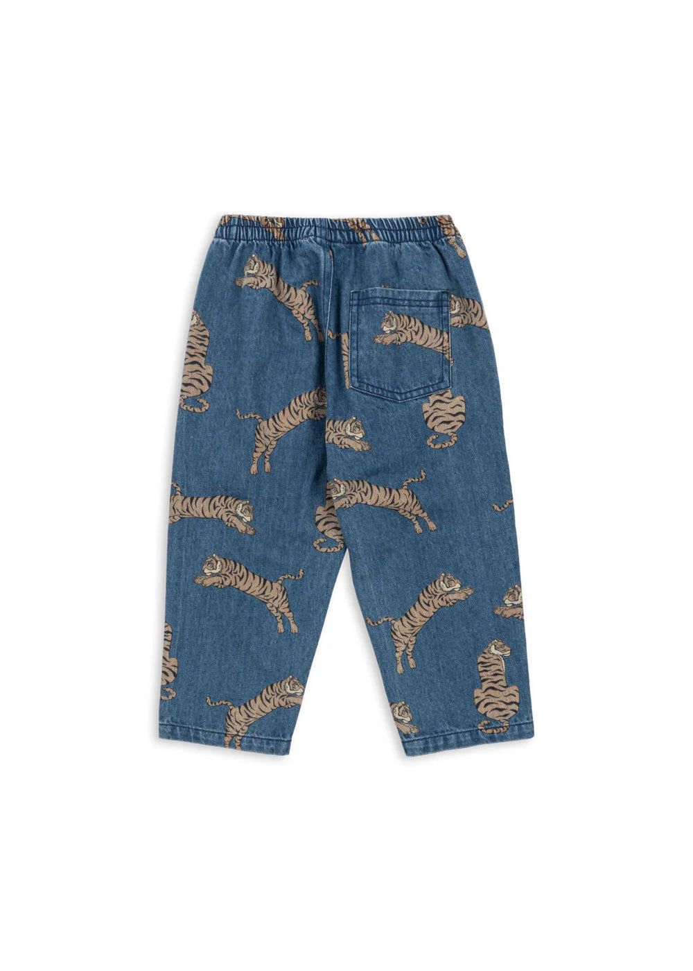 Magot Jeanshose "Tiger" mit Tiger-Motiv von Konges Slojd, Größe 74-128