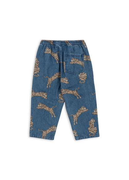 Magot Jeanshose "Tiger" mit Tiger-Motiv von Konges Slojd, Größe 74-128