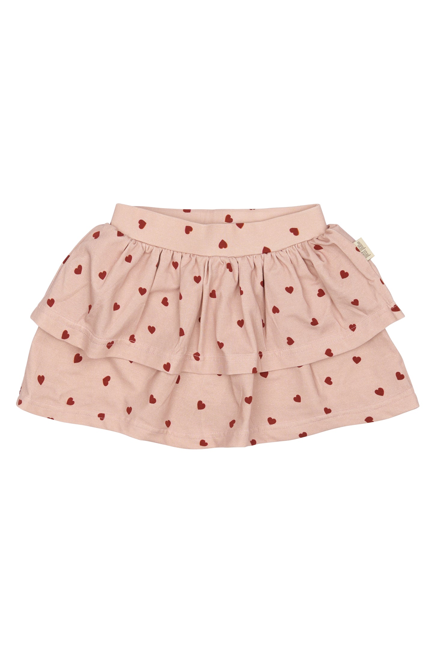 Bequemer Rock mit Herz-Motiv von Petit Piao, Größe 74-122