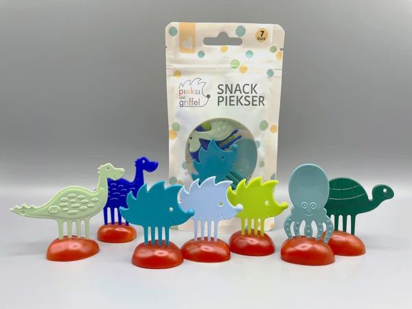 Gemischtes Snackpiekser Set "Breeze Buddies" von Pieksi & Griffel, 7er Set