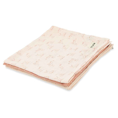 Musselintücher "Rosy Rabbit" von Trixie Baby, 3er Set