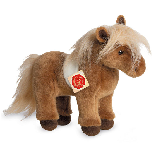 Das Shetlandpony Kuscheltier von Teddy Hermann ist perfekt für alle Kinder, die Pferde lieben. 