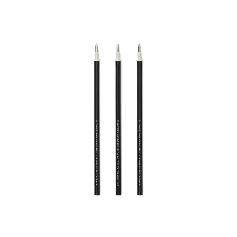 Legami Ersatzminen in Schwarz für Gelstifte, 3er Set