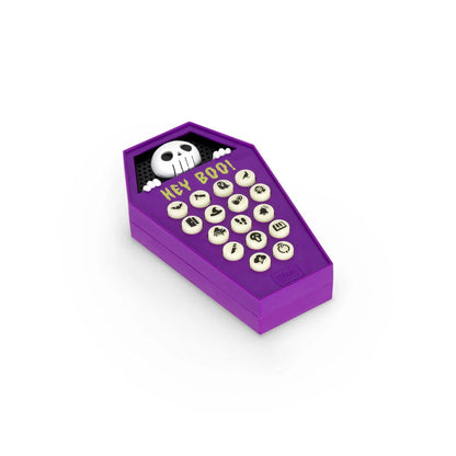 Spiel "Hey Boo" mit gruseligen Soundeffekten von Legami - perfekt für Halloween