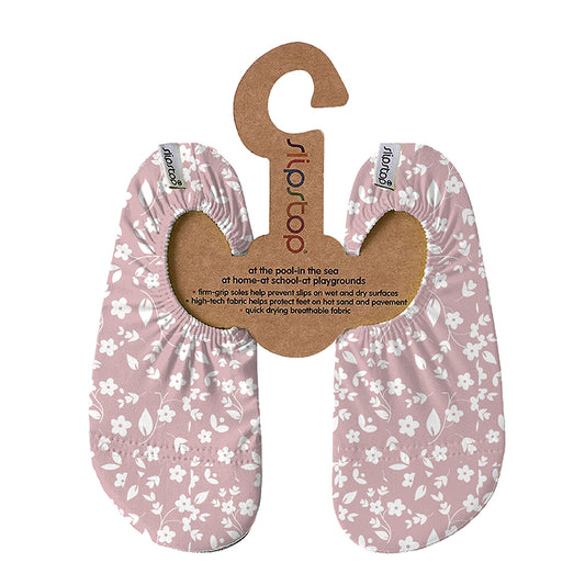 Rosa Slip Stop Schuhe "Rose Flower" - perfekt für Wasser, Strand und Co.