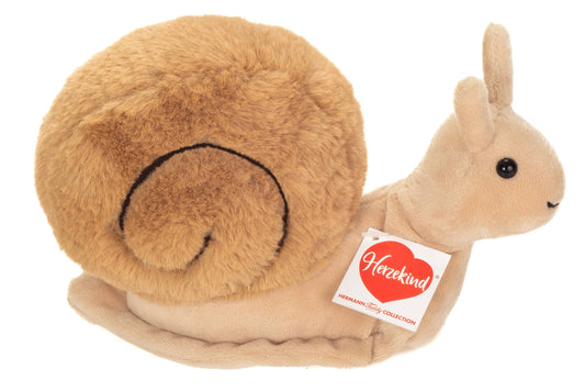 Das Kuscheltier ist eine tolle Geschenkidee für kleine Schnecken.