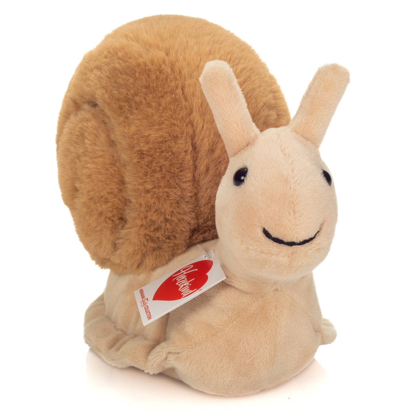 Das Kuscheltier ist eine tolle Geschenkidee für kleine Schnecken.