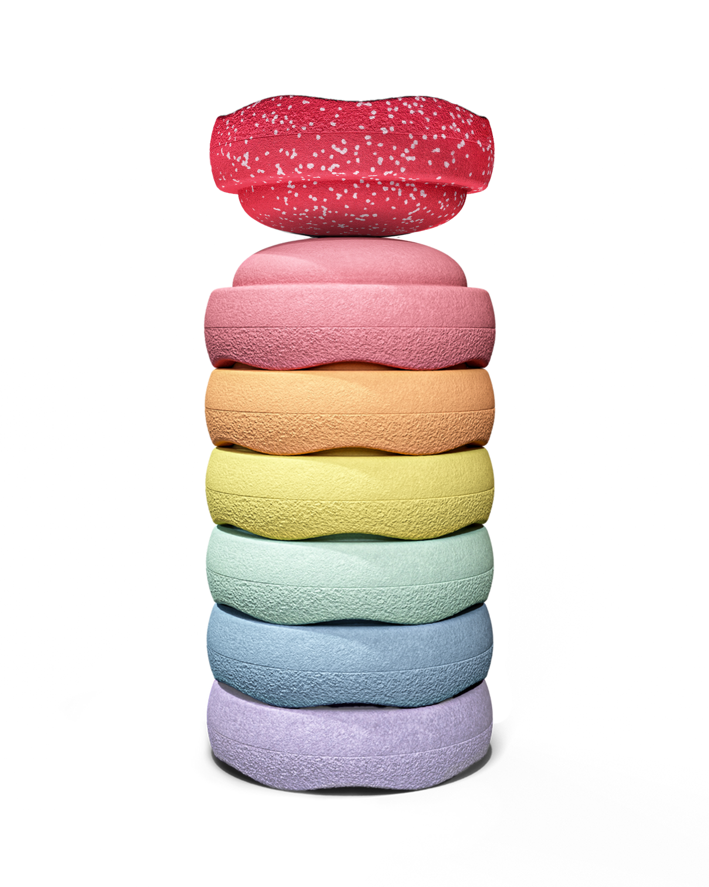 Stapelstein® Special: Original Mini rainbow pastel (6+1 gratis)