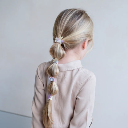 Einhorn-Haargummis von Mimi & Lula, 8er Set