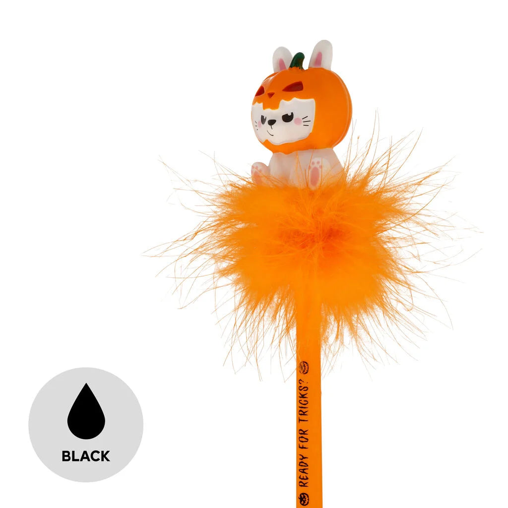 Leuchtener Kugelschreiber "Pumpkin Bunny" von Legami (Halloween Edition)