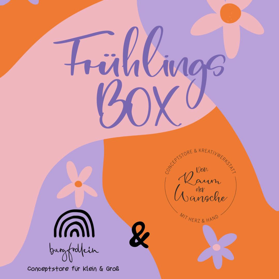 VORBESTELLUNG: Überraschungsbox "Frühling für die Seele" von Burgfrollein Conceptstore & Dein Raum der Wünsche