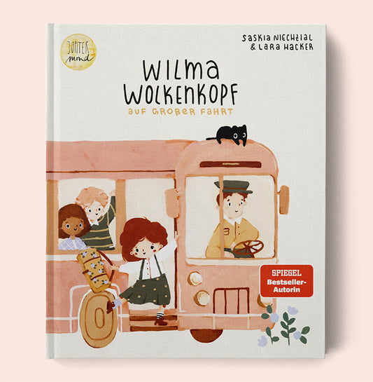 "Wilma Wolkenkopf auf großer Fahrt - Kinderbuch aus dem Jupitermond Verlag
