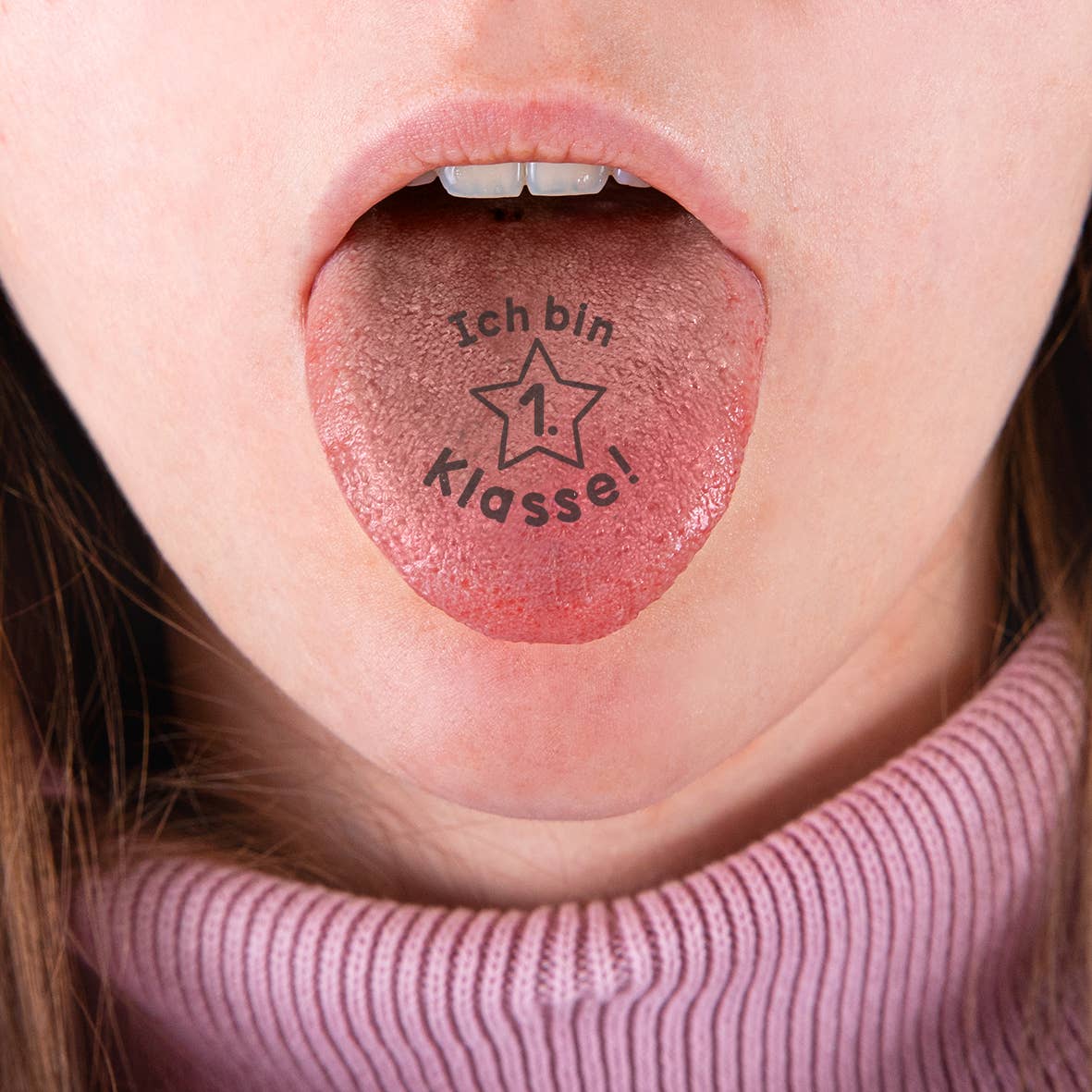 Die Zungentattoos sind eine tolle kleine Geschenkidee für Schulkinder, die Schultüte und den ersten Schultag. 