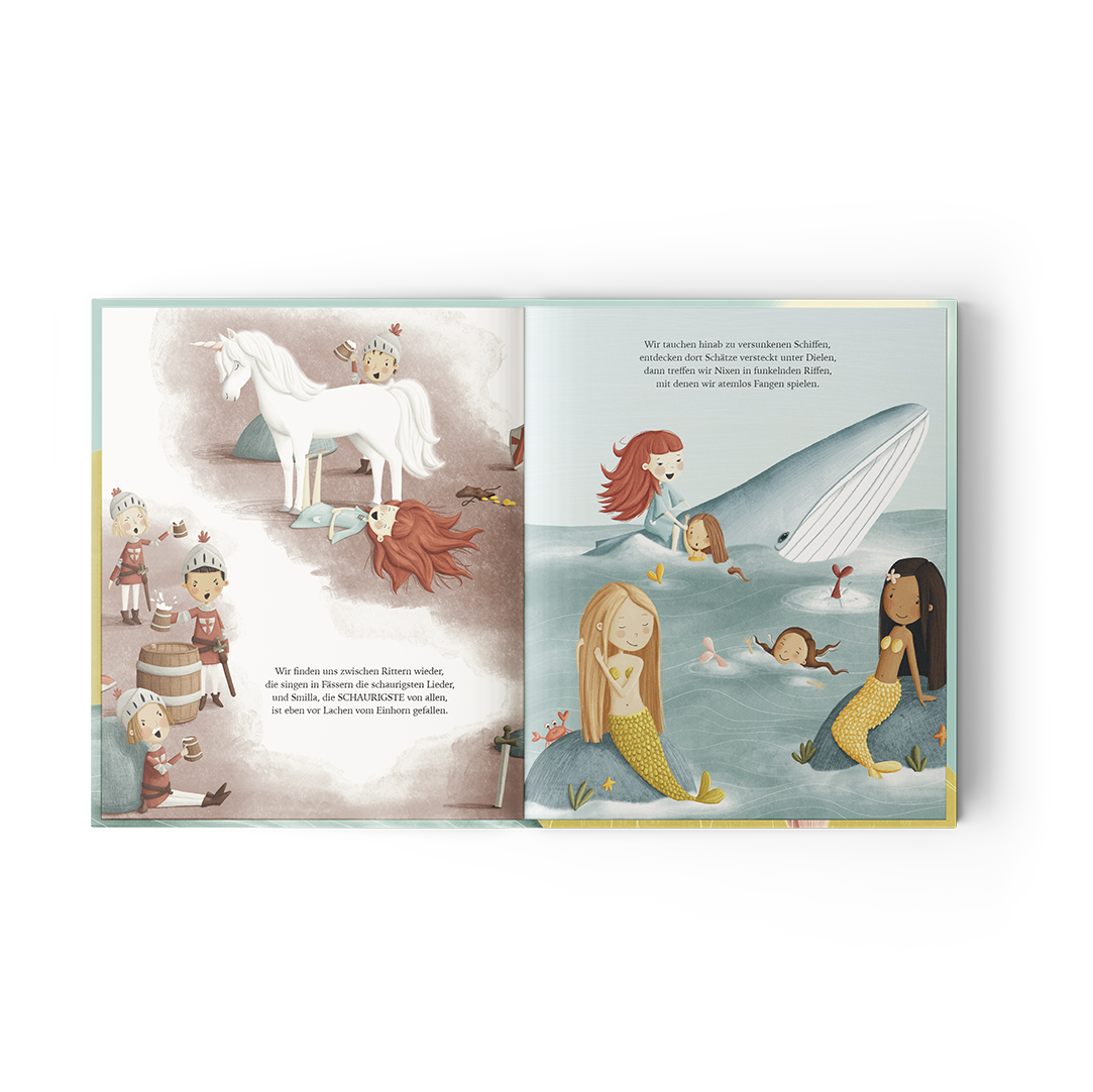 "Zwei Mädchen im Glück" - Kinderbuch aus dem Jupitermond Verlag