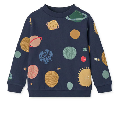 Liewood Pullover "Thora" mit Universum-Motiv
