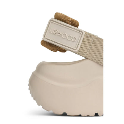 Beige Milas Sandalen/Clogs mit Charms von Liewood, Gr. 25-30