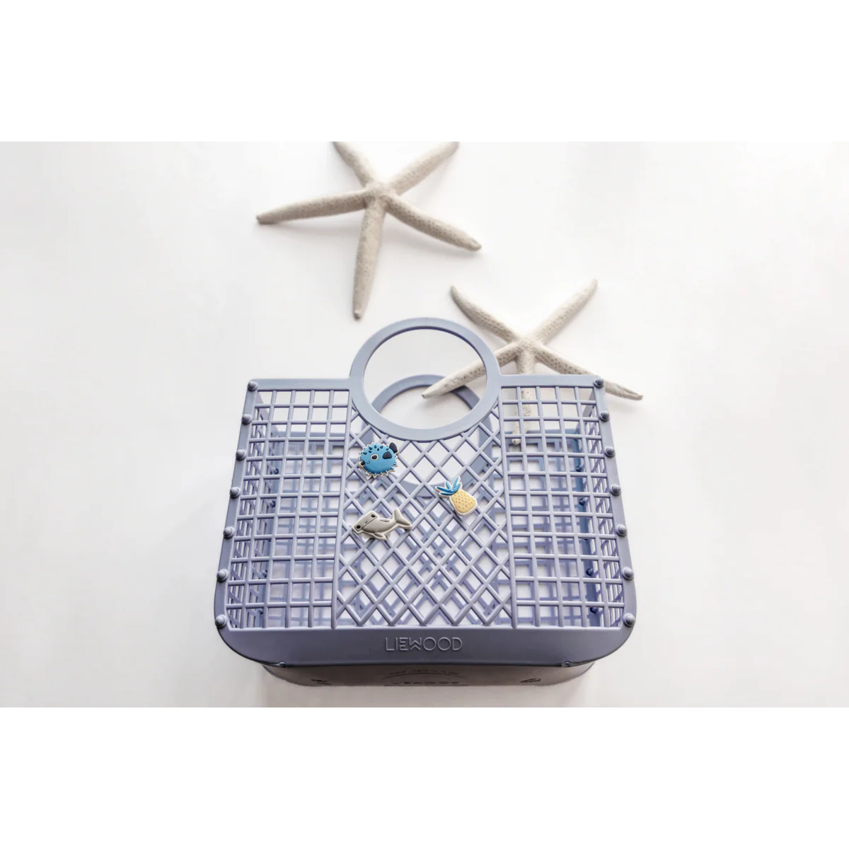 Samantha Korb "Dusty Lavender" with Charms/Pendants by Liewood