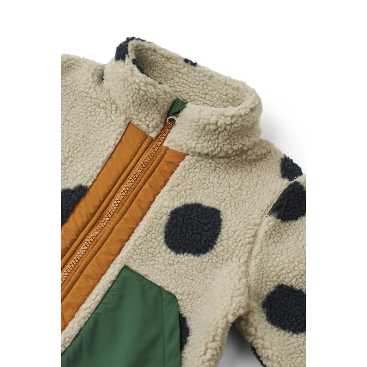 NOAM Fleecejacke "Spot Dots/Mist" von Liewood für Kinder, Gr. 80-140