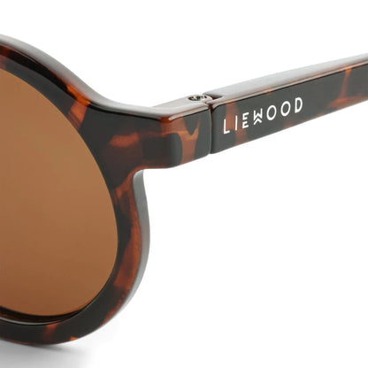 Darla Kids' Sunglasses "Dark Tortoise / Shiny" by Liewood, 4-10 years