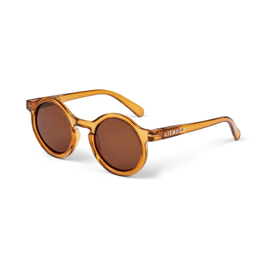 Darla Kinder-Sonnenbrille "Mustard Transparent" von Liewood, 4-10 Jahre