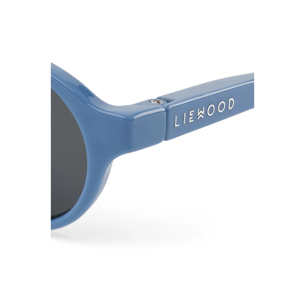 Stacey Baby Sunglasses with Silicone Strap by Liewood, Color: Riverside/Classic Navy
