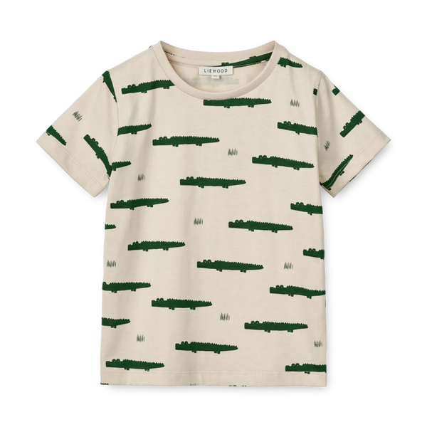 T-Shirt mit Krokodil-Motiv von Liewood, Größe 56-122