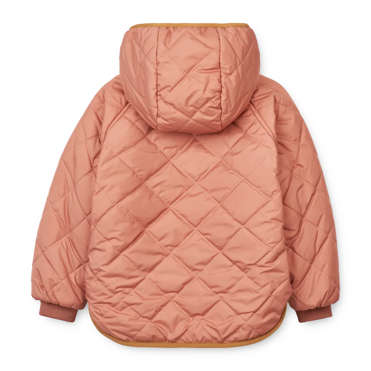 Kuschelige Wendejacke "Jackson Reversible Jacket" von Liewood, tuscany rose mix