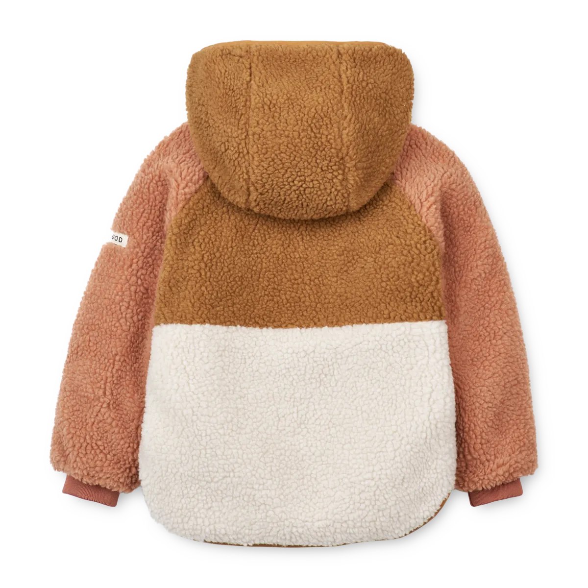 Kuschelige Wendejacke "Jackson Reversible Jacket" von Liewood, tuscany rose mix