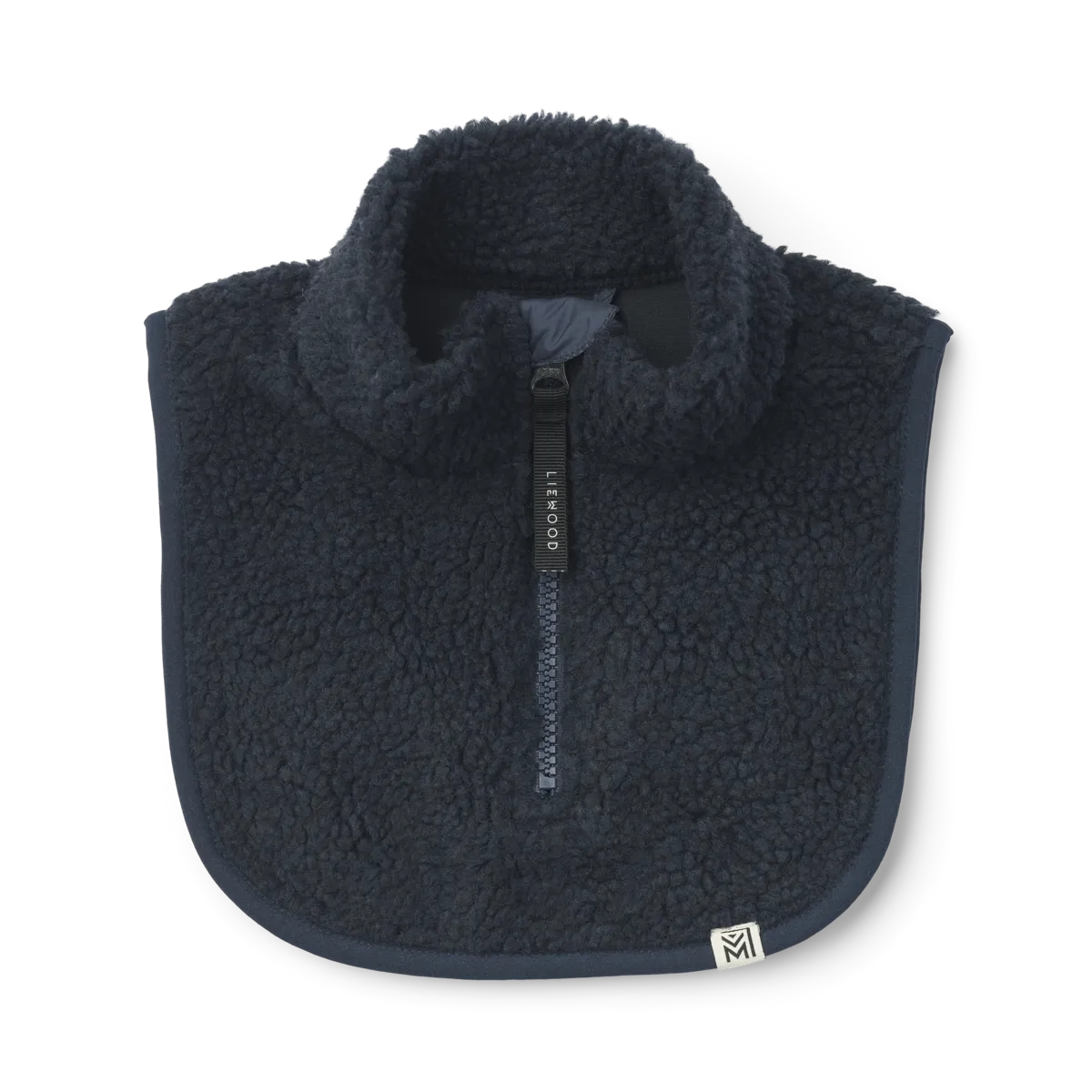 Kuscheliger Nackenwärmer "Vilo Pile Neckwarmer" von Liewood, dunkelblau