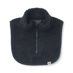 Kuscheliger Nackenwärmer "Vilo Pile Neckwarmer" von Liewood, dunkelblau